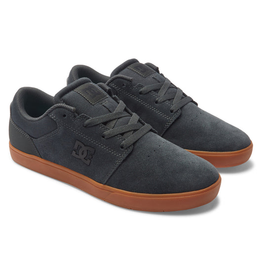 Dc Crisis 2 Leather Shoes Grey/Gum ADYS100647-2GG