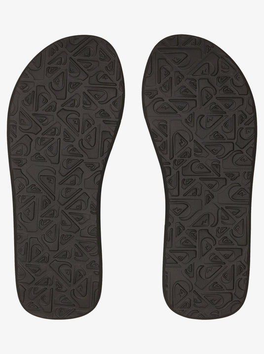Quiksilver Men's Molokai Layback Sandals Black 3 AQYL101339-KVJ3