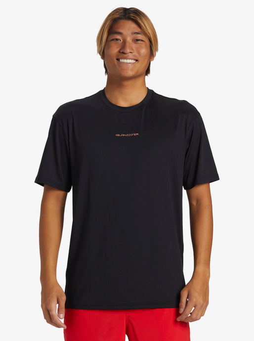 Quiksilver Men's Everyday Surf UPF 50 T-Shirt Black/White AQYWR03136-XKKW