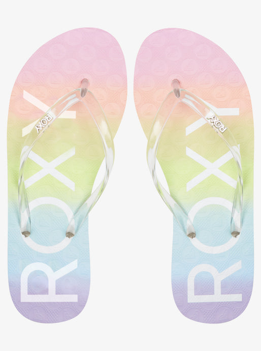 Roxy Women's Viva Jelly Slider Sandals Rainbow ARJL100915-RAI