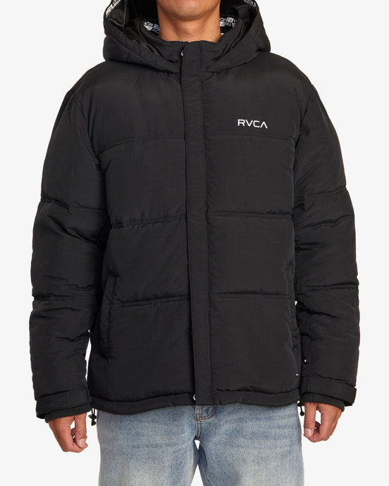 RVCA Balance Puffer Jacket Rvca Black AVYJK00234-RVB