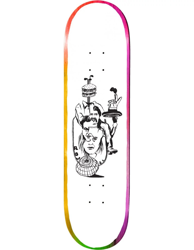 Load image into Gallery viewer, Baker Herman RZ Daydreams 8.125&quot; Skateboard Deck White EQ03011627
