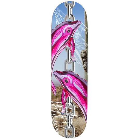 Call Me 917 Pink Dolphin 8.25" Skateboard Deck EQ19010043