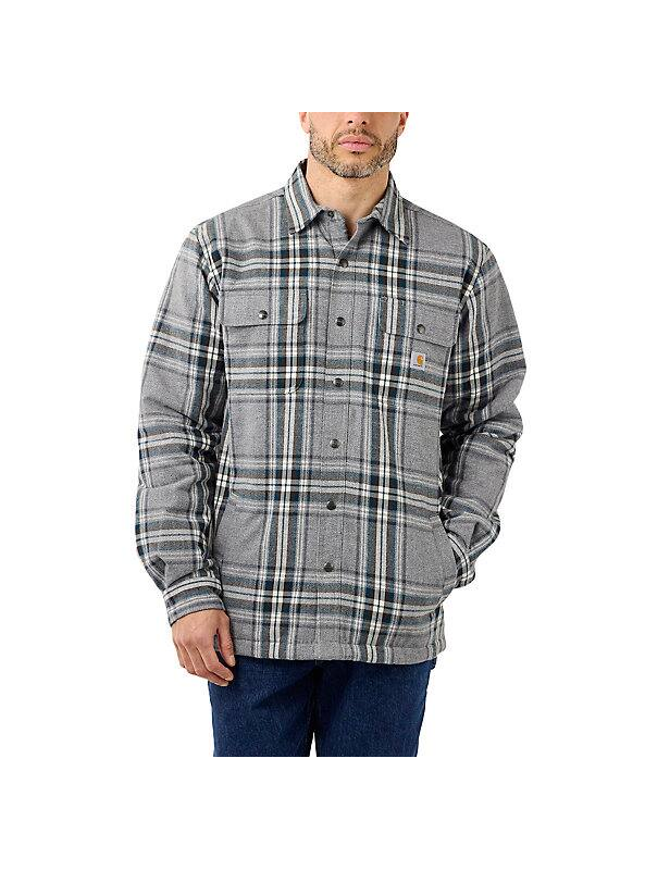 Carhartt sherpa lined shirt jacket clearance