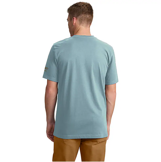 Carhartt Men's Hamilton Graphic Relaxed Fit T-Shirt Summer Blue 106774-HL0