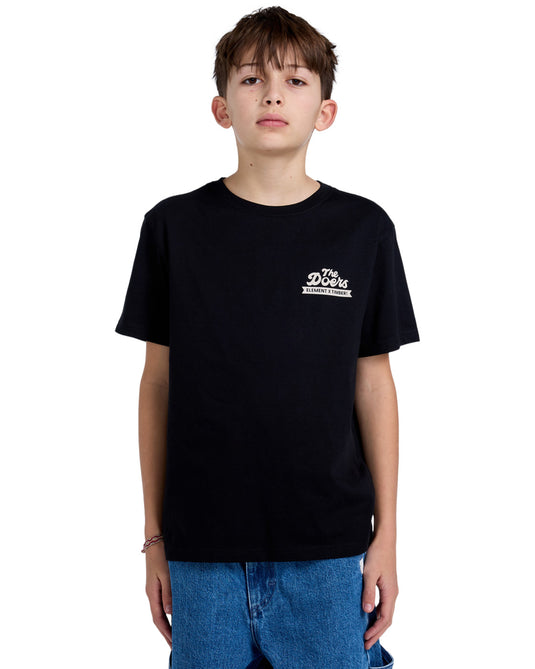 Element Kids' Timber Carry Short Sleeves T-Shirt (8-16 years) Flint Black ELBZT00245_FBK