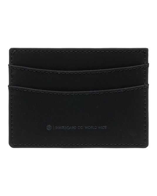 Element Unisex Icon Card Holder Flint Black ELYAA00205-FBK