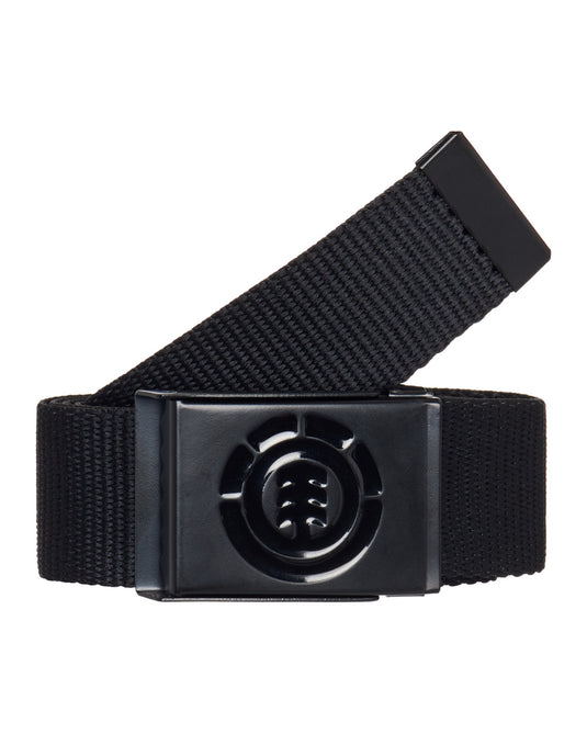 Element Men's Icon Webbing Webbing Belt Flint Black ELYAA00211-FBK