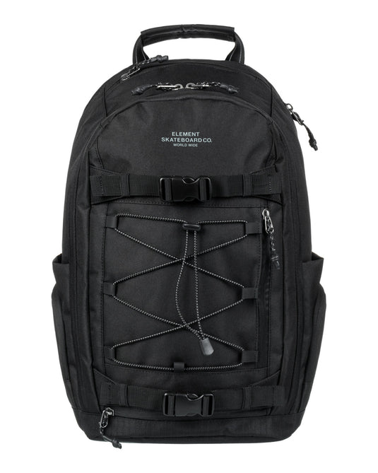 Element Men's Scheme Skate Large Hybrid Skate Backpack Flint Black ELYBP00148_FBK