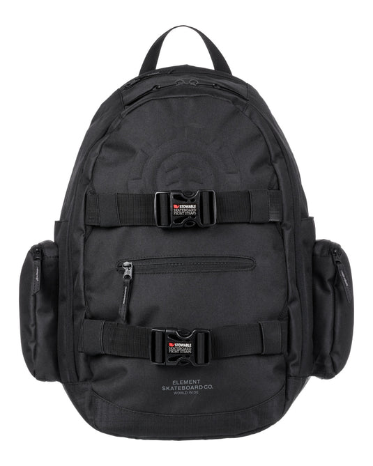 Element Men's Mohave 2.0 Large Skate Backpack Flint Black ELYBP00155-FBK