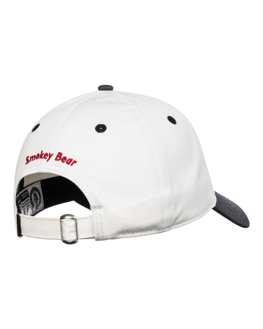 Smokey Bear x Element Fluky Men's Baseball Cap Egret ELYHA00157-WBS0