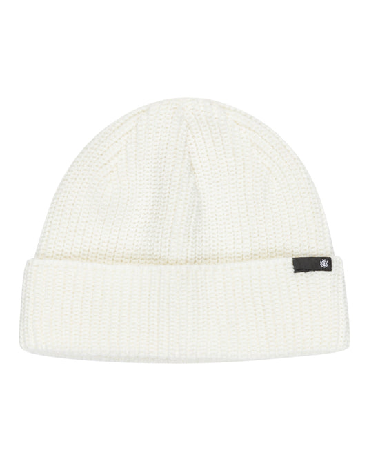 Element Mens' Low Docker Beanie Off White ELYHA00234-WBV0