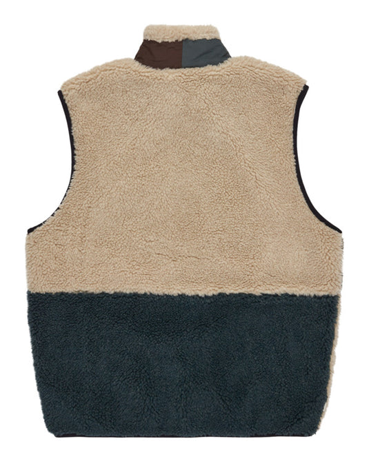 Element Men's Lake Sherpa - Sherpa Vest Multicolor ELYJK00226-KSQE