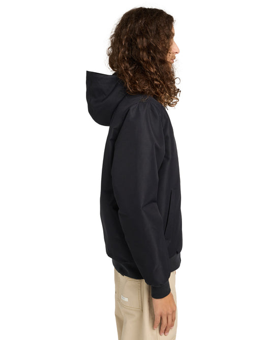 Element Men's Dulcey Bomber Jacket Flint Black ELYJK00267-FBK