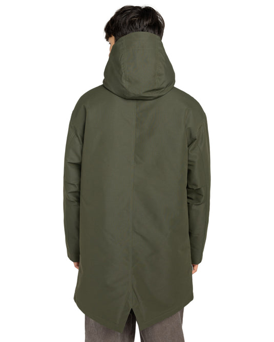 Element Men's Fishtail Parka Jacket Forest Night ELYJK00270-CSN0