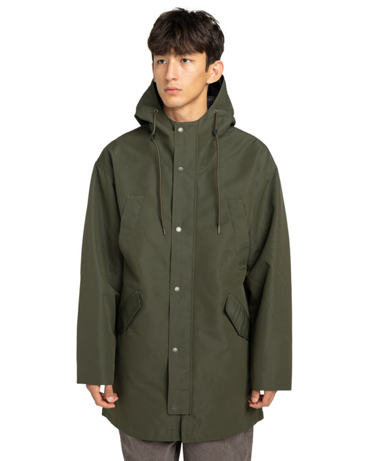 Element Men's Fishtail Parka Jacket Forest Night ELYJK00270-CSN0