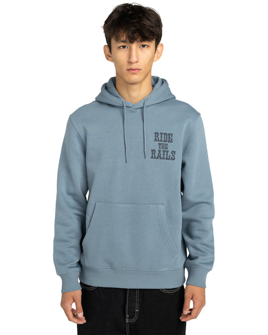 Element Men's Timber On Track Po Hoodie Blue Mirage ELYSF00316-BMK0