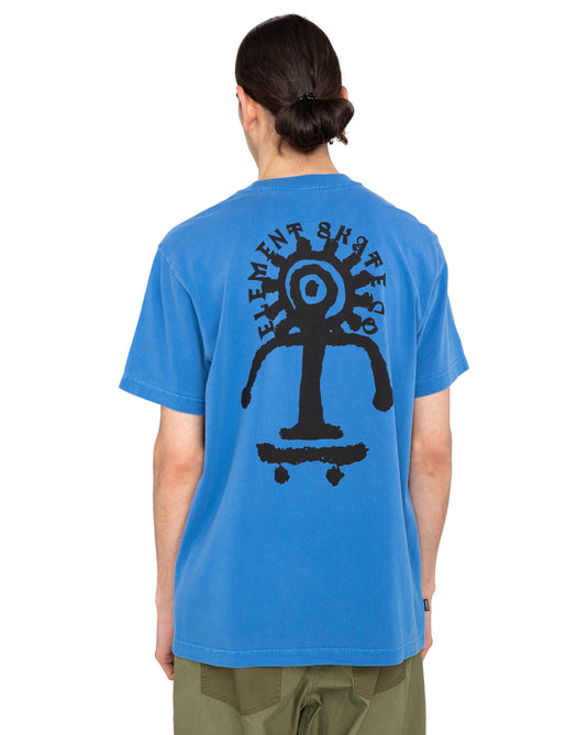 Element Men's Glyph Relax Fit T-shirt Nouvean Navy ELYZT00389-BQP0