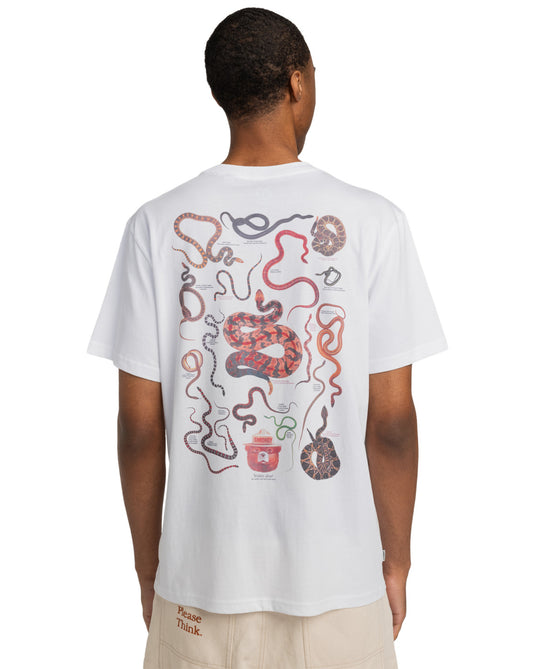 Element Men's SBXE Nest Short Sleeve T-Shirt Optic White ELYZT00516-WBB0