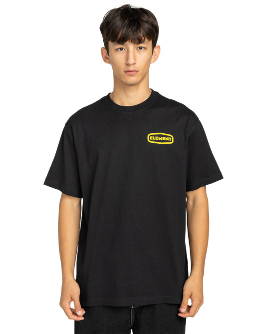Element Men's Grip It T-Shirt Flint Black ELYZT00567-FBK