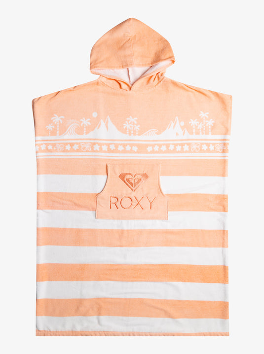 Roxy Women's Warmy Sunset Poncho Towel Salmon ERJAA04279-MFG0