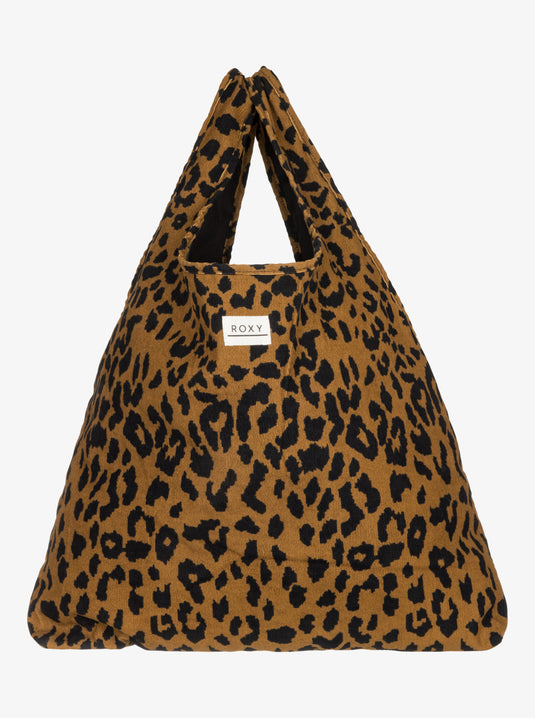 Roxy Women's Urban Party Tote Bag Woodsmoke ERJBP04911-CMA0