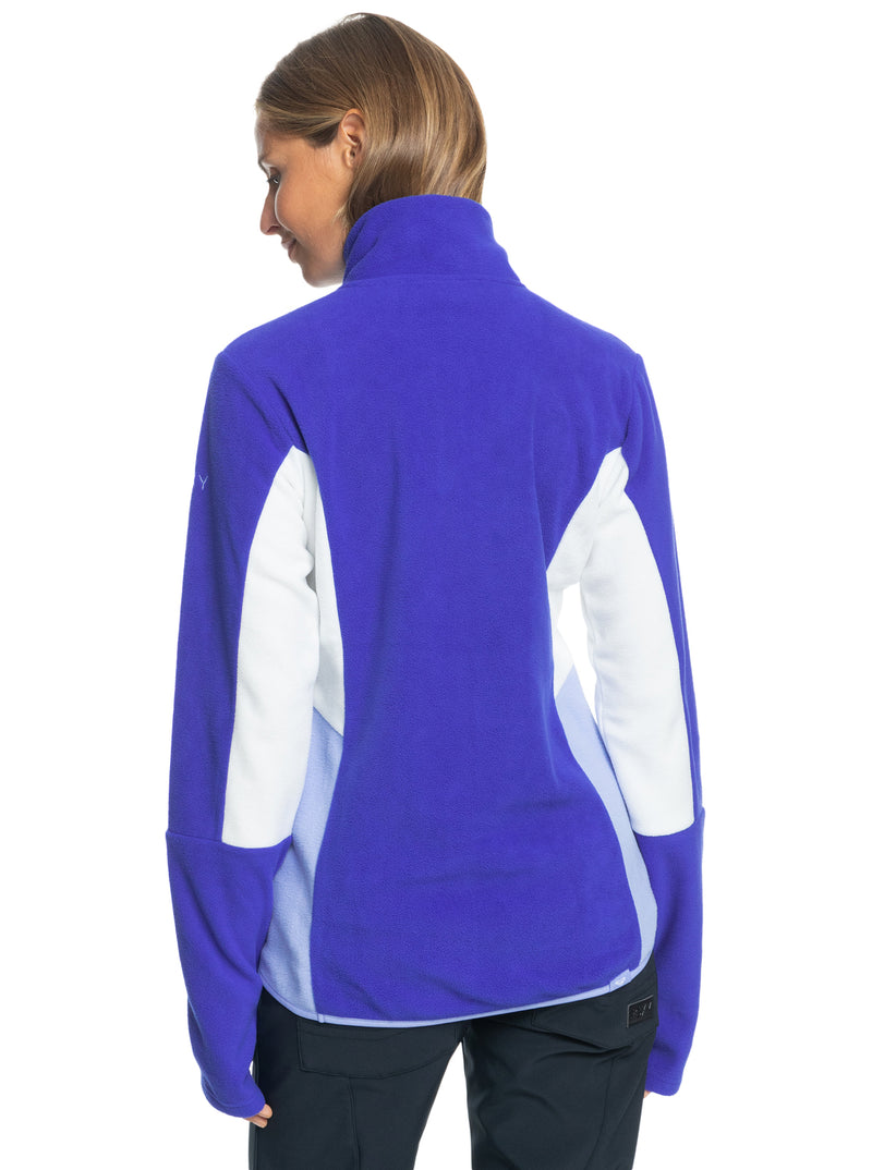 Load image into Gallery viewer, Roxy Sayna Technical Half Zip Fleece Bluing ERJFT04719-PRC0
