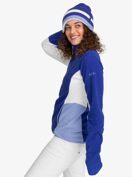 Roxy Sayna Technical Half Zip Fleece Bluing ERJFT04719-PRC0