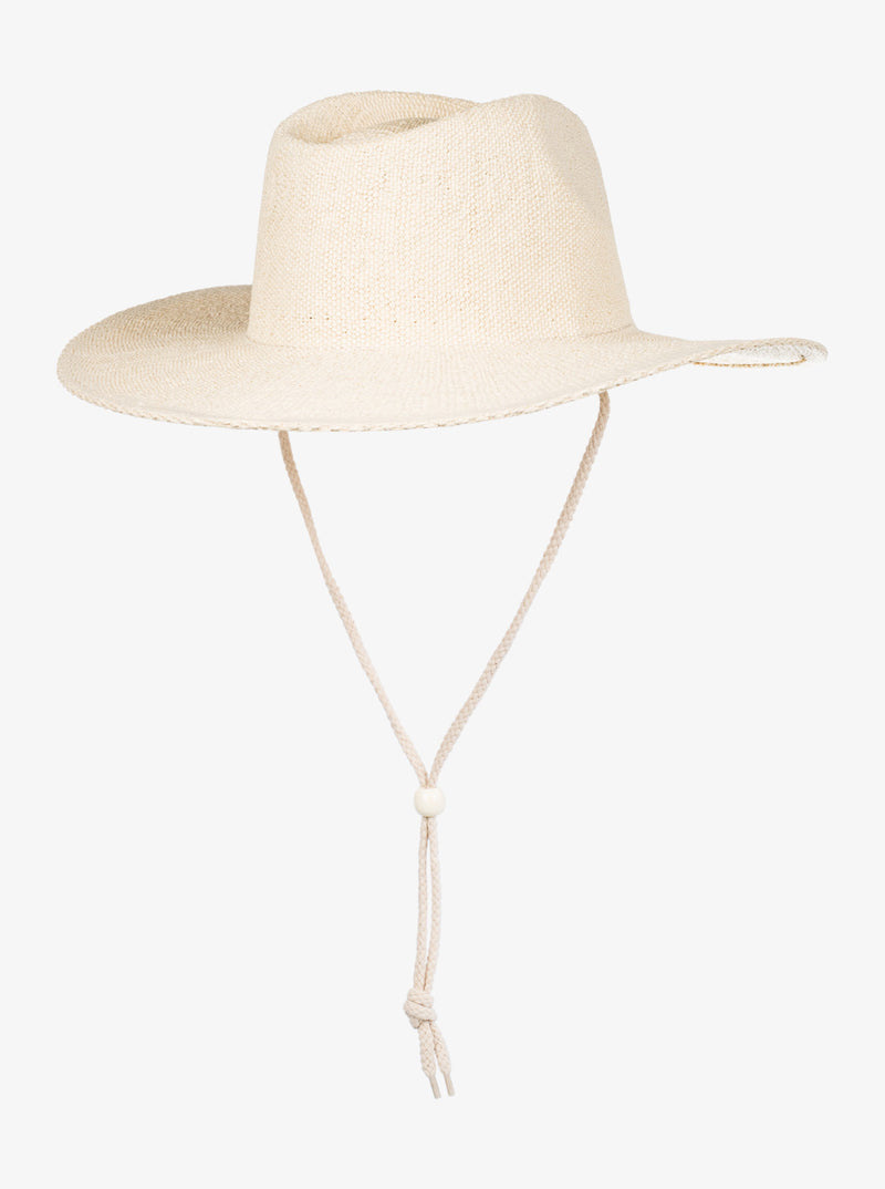 Load image into Gallery viewer, Roxy Women&#39;s Sunny Kisses Straw Sun Hat Natural ERJHA04232-YEF0
