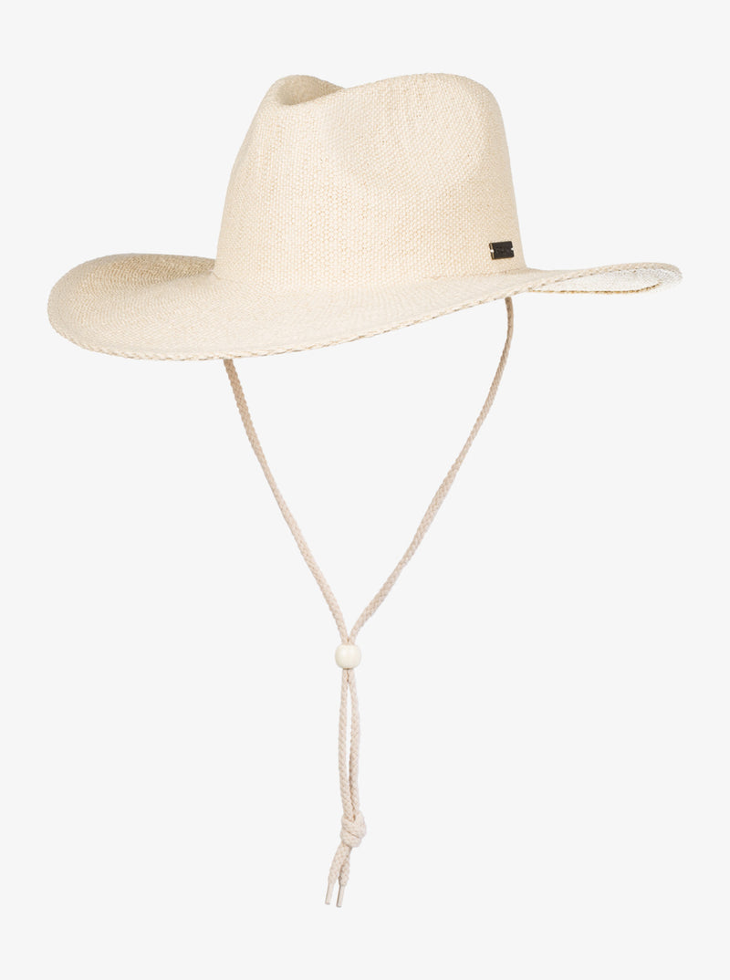 Load image into Gallery viewer, Roxy Women&#39;s Sunny Kisses Straw Sun Hat Natural ERJHA04232-YEF0
