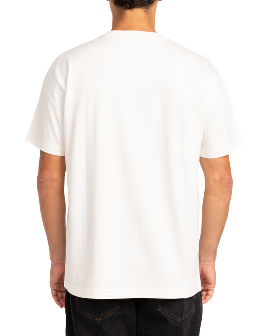 Rvca Men's Americana Pocket Relaxed Fit T-Shirt White EVYZT00127-WHT