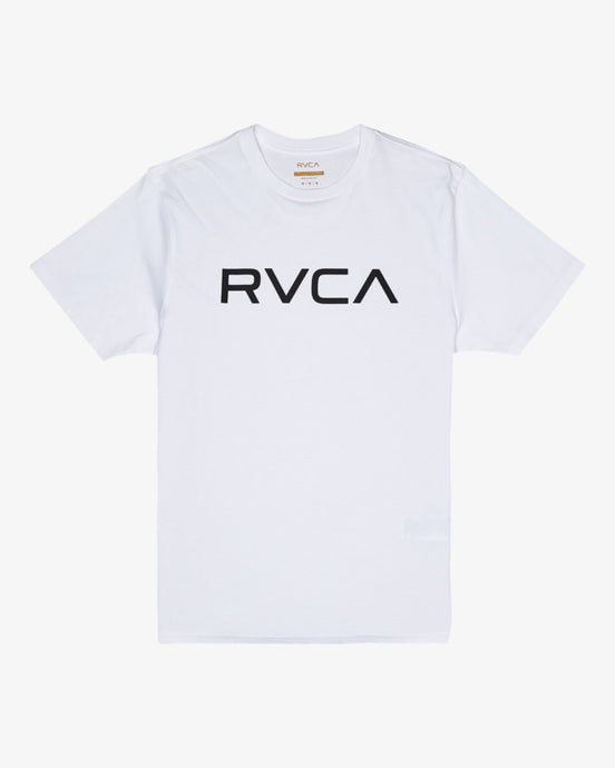 Rvca Men's Big RVCA Regular T-Shirt White EVYZT00157-WHT