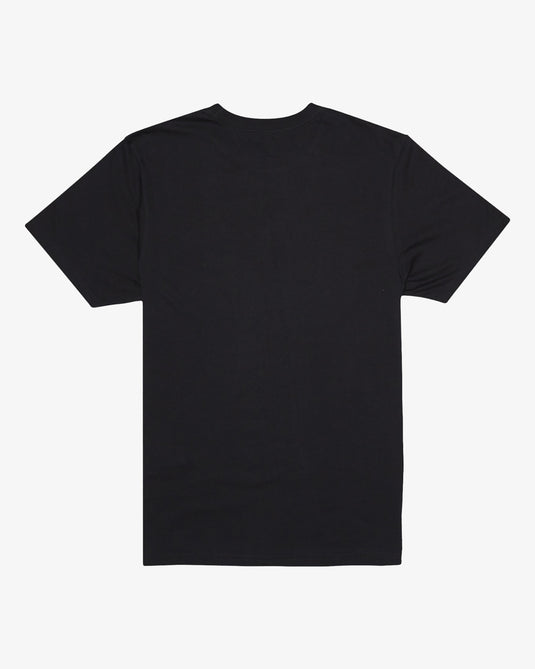Rvca Men's Big RVCA Regular T-Shirt Black EVYZT00157-BLK