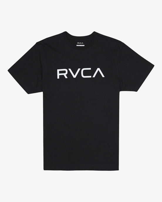 Rvca Men's Big RVCA Regular T-Shirt Black EVYZT00157-BLK