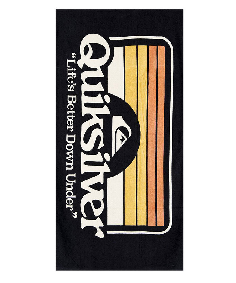 Load image into Gallery viewer, Quiksilver Unisex Freshness Beach Towel Black AQYAA03416-BYJ0
