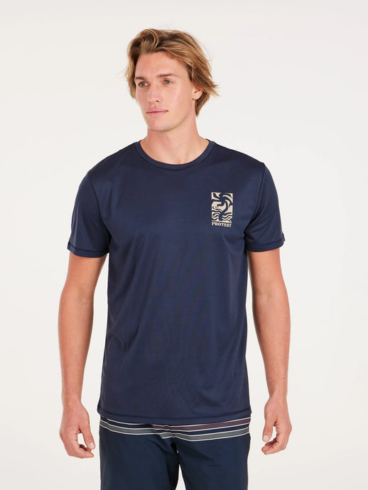Protest Men's Foxy Surf T-Shirt Night Skyblue 7710343_906