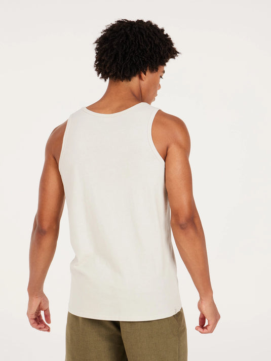 Protest Men's Rally Regular Fit Tank Top Kitoffwhite 1712843_106