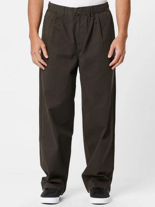 Volcom Men's Chillow Pleat EW Pants Cacao A1232500-CAO