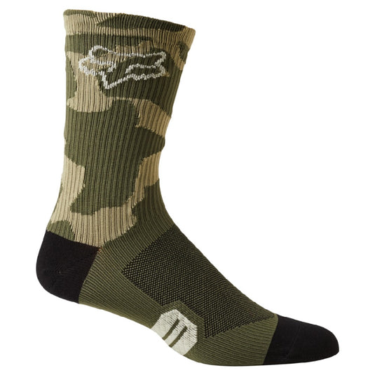 Fox 6" Ranger Socks Green Camo 29335-031