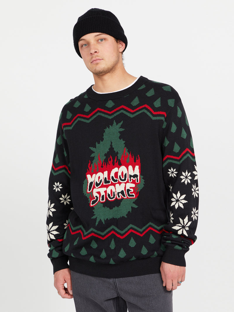 Load image into Gallery viewer, Volcom Holi Dazed Sweater Multi A0742200_MLT
