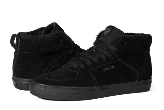 Fallen Tremont High Shoes Black/Black Fur FMN1ZA27