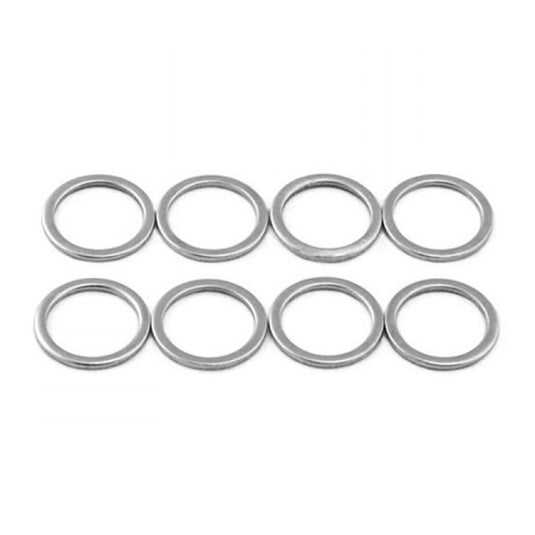 Mini Logo Axle Washer (Set of 8) Silver TWCAXL100