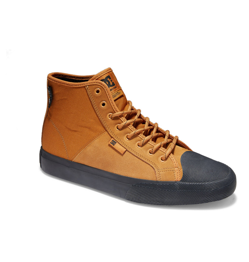 Load image into Gallery viewer, DC Manual Hi Top Winterized Shoes Wheat ADYS300741-WE9
