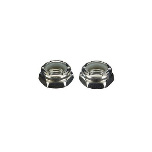 Mini Logo Axle Nuts (Set of 2) Silver 50000001