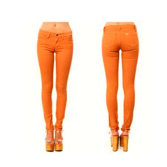 RVCA Falcor Skinny Jeans ABE Burnt Orange W3DP01FA