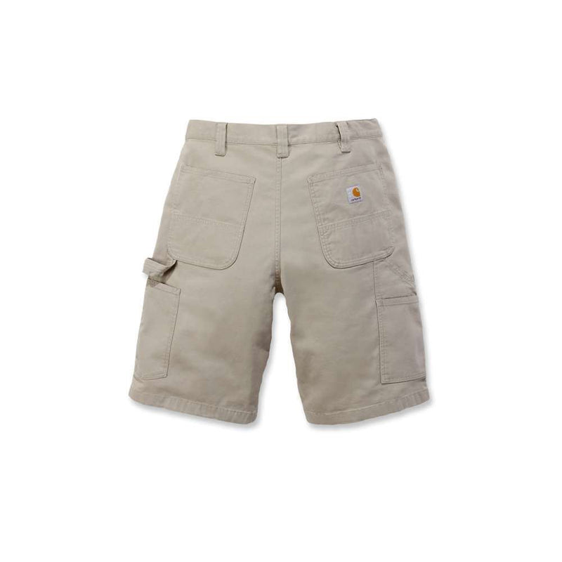 Load image into Gallery viewer, Carhartt Men&#39;s Rugged Flex Relaxed Fit Canvas Utility Work Short Tan 103652-232

