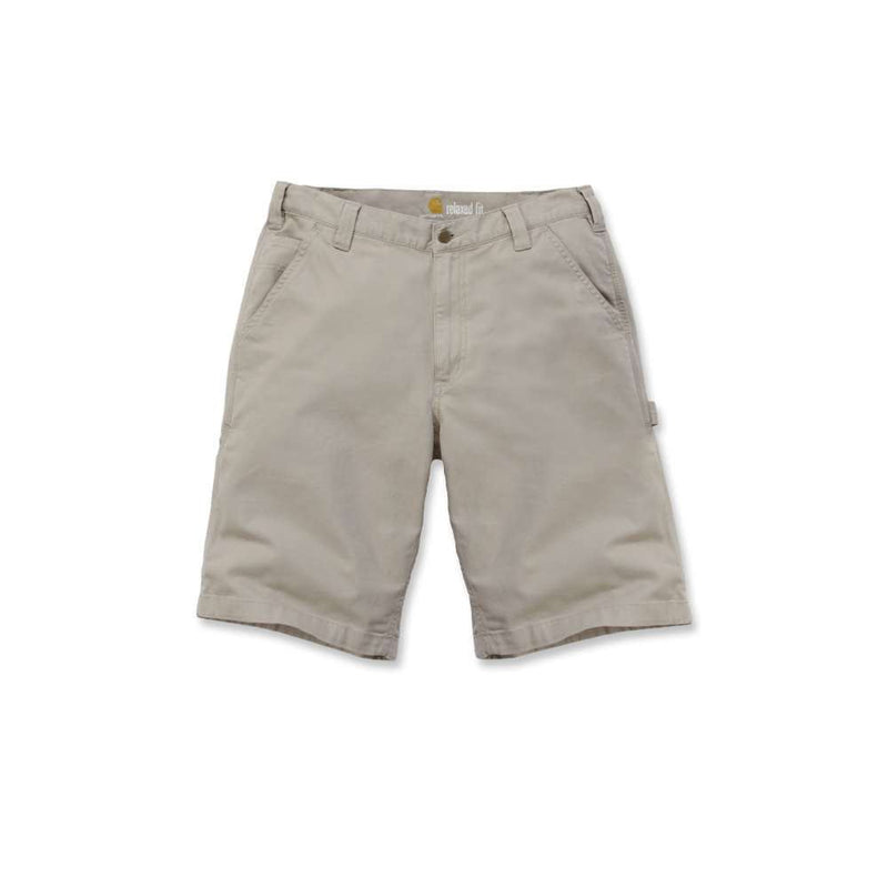 Load image into Gallery viewer, Carhartt Men&#39;s Rugged Flex Relaxed Fit Canvas Utility Work Short Tan 103652-232
