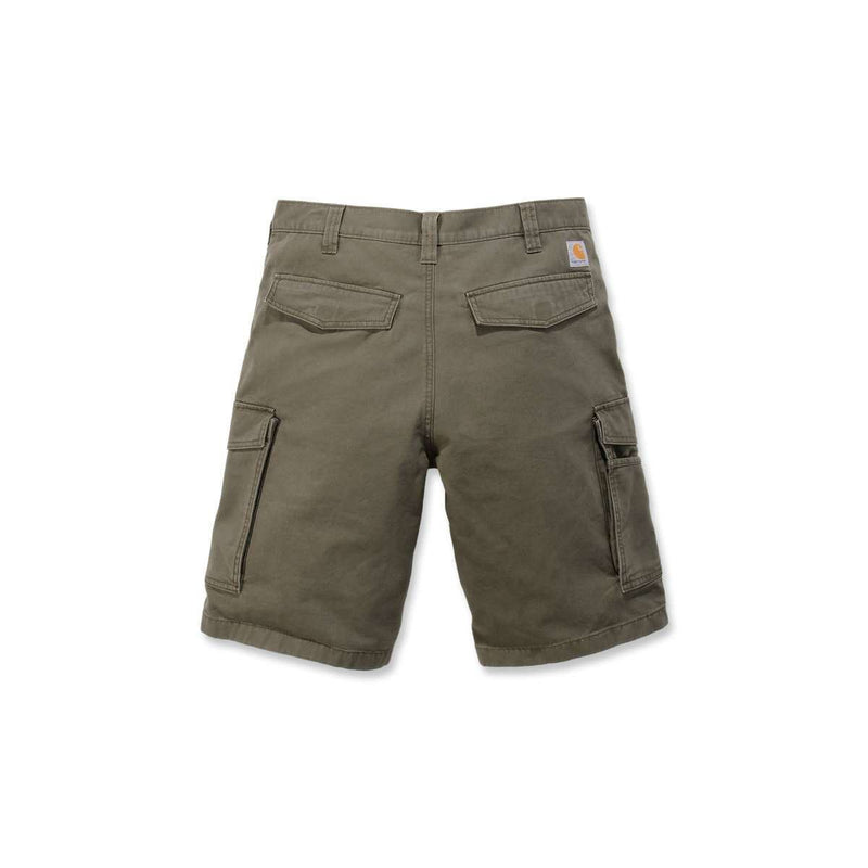 Load image into Gallery viewer, Carhartt Men&#39;s Rugged Flex Relaxed Fit Canvas Cargo Work Short Tarmac 103542-217
