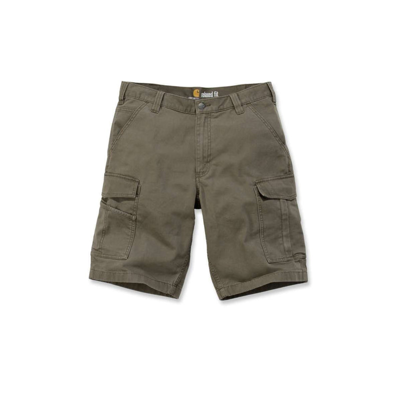 Load image into Gallery viewer, Carhartt Men's Rugged Flex Relaxed Fit Canvas Cargo Work Short Tarmac 103542-217
