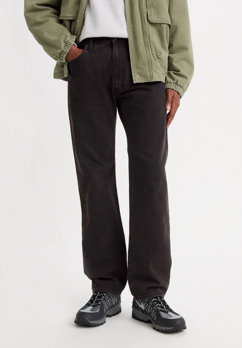 Load image into Gallery viewer, Levi&#39;s Mens&#39; 555™ Relaxed Straight Pants Black 000LO0002
